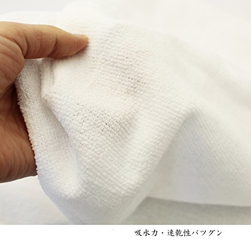 中村(Nakamura)フェイスタオル 白いタオル 業務用 特選 12枚入り 綿100% 160匁 約50g 80×33.5cm_画像4
