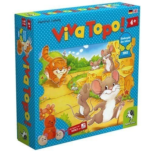 ねことねずみの大レース (Viva Topo!) PG66003 ボードゲーム_画像1