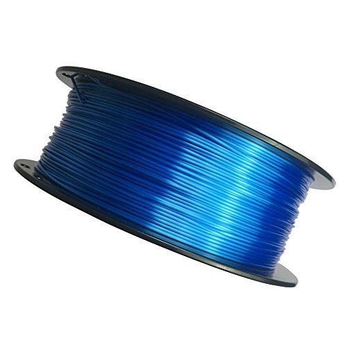 3Dプリンタ ブルー シルク PLA フィラメント 1.75mm 1KG 青い フィラメント素材 3D PLA 印刷材料 無臭 金属の質感 金属色_画像5