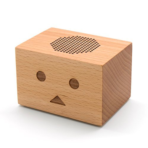 木製 Bluetooth スピーカー cheero Danboard Wireless Speaker 【 2台でステレオ再生 (TWS) / マイク内蔵/AUX/木の色・柄に個体差有 /_画像1