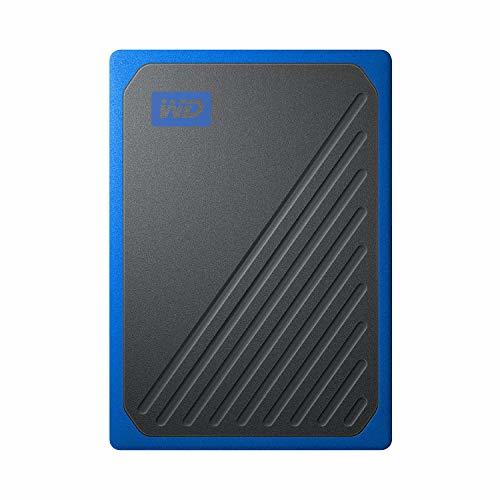 WD Portable SSD 500 ГБ USB3.0 Blue My Passport Go Внешний / 3 года гарантия [PS4 / Xbox