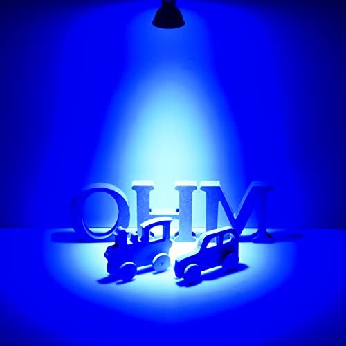 LED電球 ハロゲンランプ形 E11 調光器対応 中角タイプ 青色_LDR7B-M-E11/D 11 06-0962 OHM オーム電機_画像3