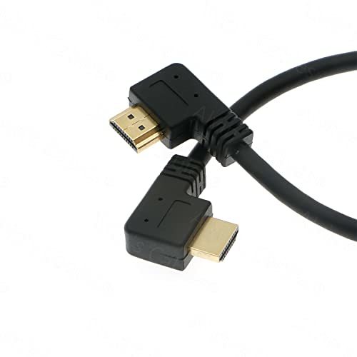 Alvin's Cables Z Cam E2 L字型 HDMI ケーブル 直角 to 直角 Portkeys BM5 モニター 用の 高速HDMI コード 30CM_画像4