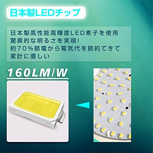 【工場直接販売】LEDビーム電球 25W e26 4000lmの明るさ！e26口金 IP66防水 バラストレス水銀灯代替 ノイズなし 投光形LED電球_画像5