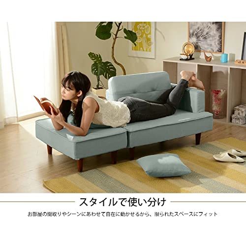  cell tongue made in Japan couch sofa NAP pocket coil Vintage dark brown ottoman stool legs put attaching cushion two piece attaching 