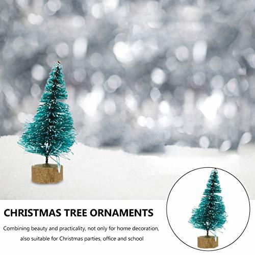 VORCOOL クリスマスツリー ミニ 卓上 24本 小さい 4cm 装飾 置物_画像2