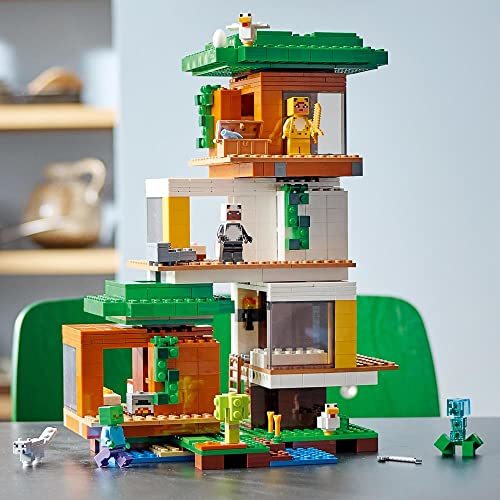 レゴ(LEGO) マインクラフト ツリーハウス 21174 おもちゃ ブロック プレゼント テレビゲーム 家 おうち 男の子 女の子_画像5