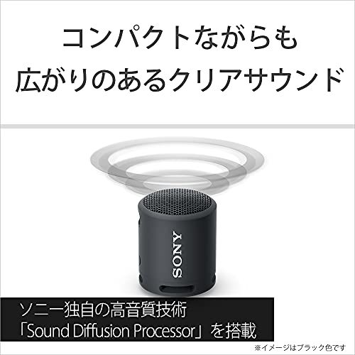 ソニー ポータブルスピーカー SRS-XB13 LIC パウダーブルー 2021年モデル 防水・防塵IP6_画像5