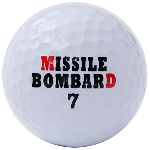 LEZAX(レザックス) ゴルフボール Missile Bombard 非公認球 2ピース 6個入り MBBA-2116_画像2