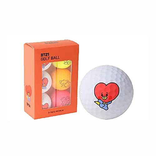 BT21 BABY Line 73000-470-010 ゴルフボール（6球） BALL MATTE TATA 6P 73000-470-010_画像1