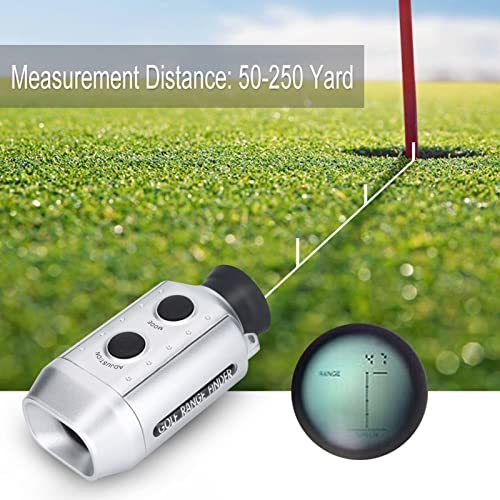 AUHX 距離計、ハンドヘルド距離計耐摩耗性距離計用ゴルフの7倍率の画像3