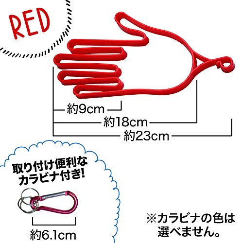 ANGLET ゴルフグローブ ハンガー 型崩れ防止 手袋 干し ホルダー カラビナ ストラップ_画像5