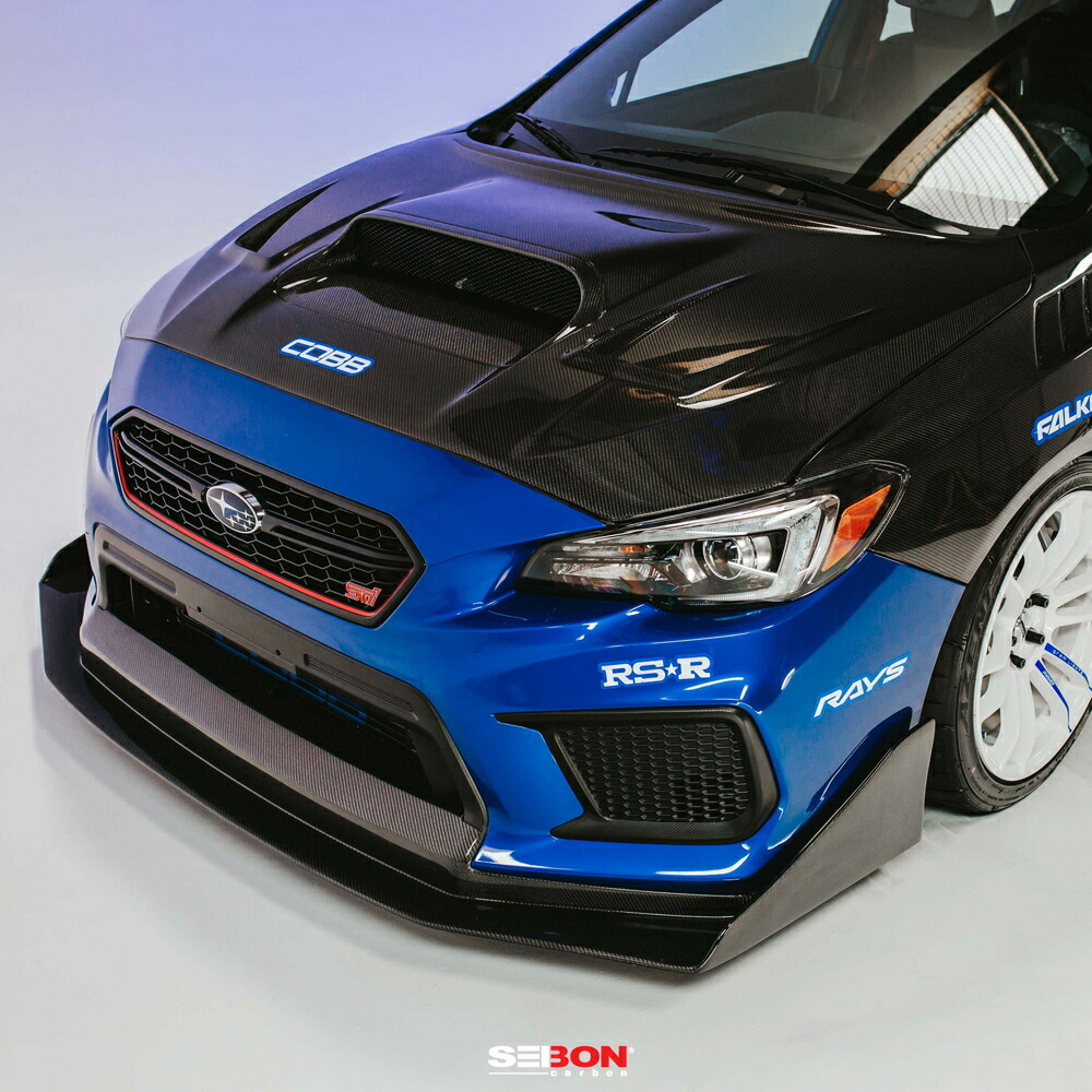 SEIBON セイボン カーボンボンネット VSスタイル 光沢仕上げ WRX STi VAB H26.8～R2.4 日本仕様車_画像8