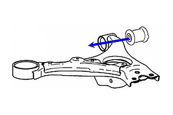 MUGEN 無限 フロントロアアームブッシュセット シビック FD2 2006/9～2007/9_画像2