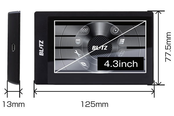 BLITZ ブリッツ タッチブレイン＋ エスティマハイブリッド AHR20W 2006/06～2016/06 2AZ-FXE ISO CAN_画像2