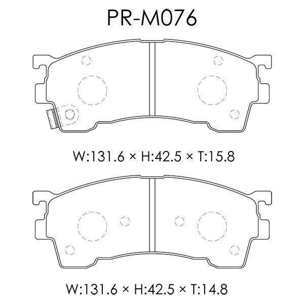 Weds Weds brake pad reb specifications prime front Japanese Ford Telstar sedan GE8PF H3.10~H6.9 K8-ZE