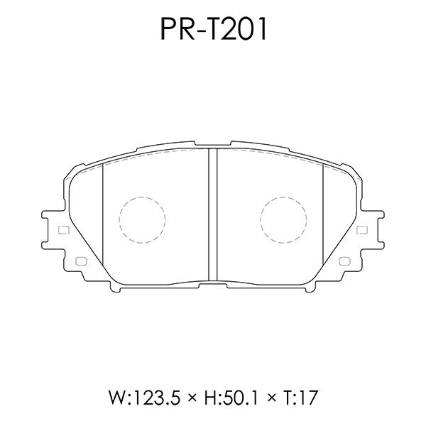 Weds ウェッズ ブレーキパッド レブスペック プライム 前後セット ラクティス NCP100 H17.10～H22.10 1NZ-FE_画像2