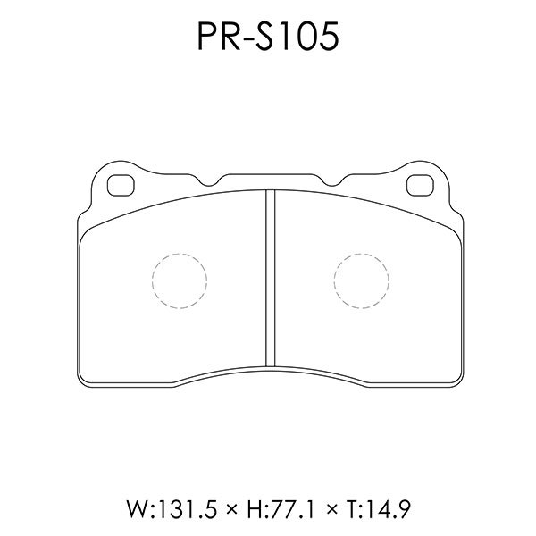 Weds ウェッズ ブレーキパッド レブスペック プライム 前後セット ランサーエボリューション5 CP9A H10.2～H11.6 4G63 GSR_画像2