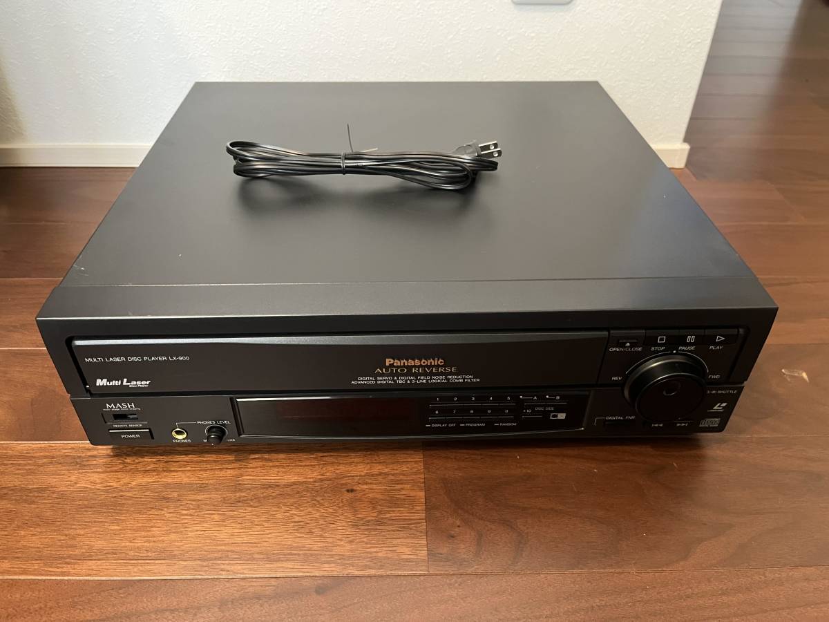 Panasonic レーザーディスク プレーヤー LX-900 LD ジャンク