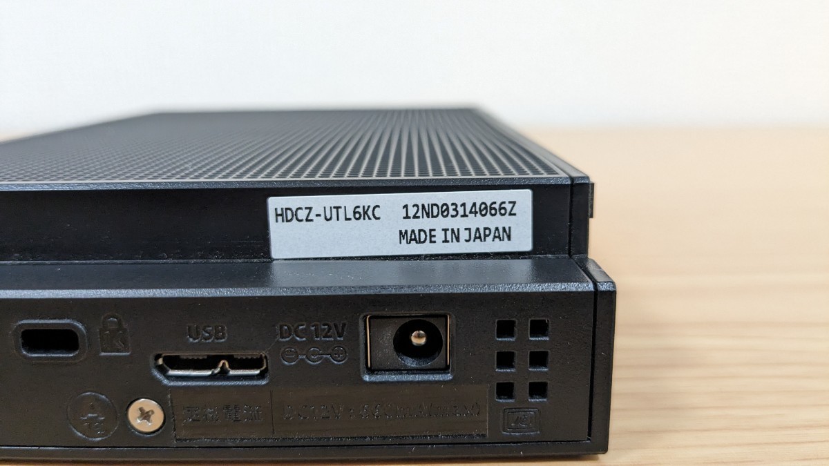 IODATA　外付けハードディスク 6TB　HDCZ-UTL6KC_画像2