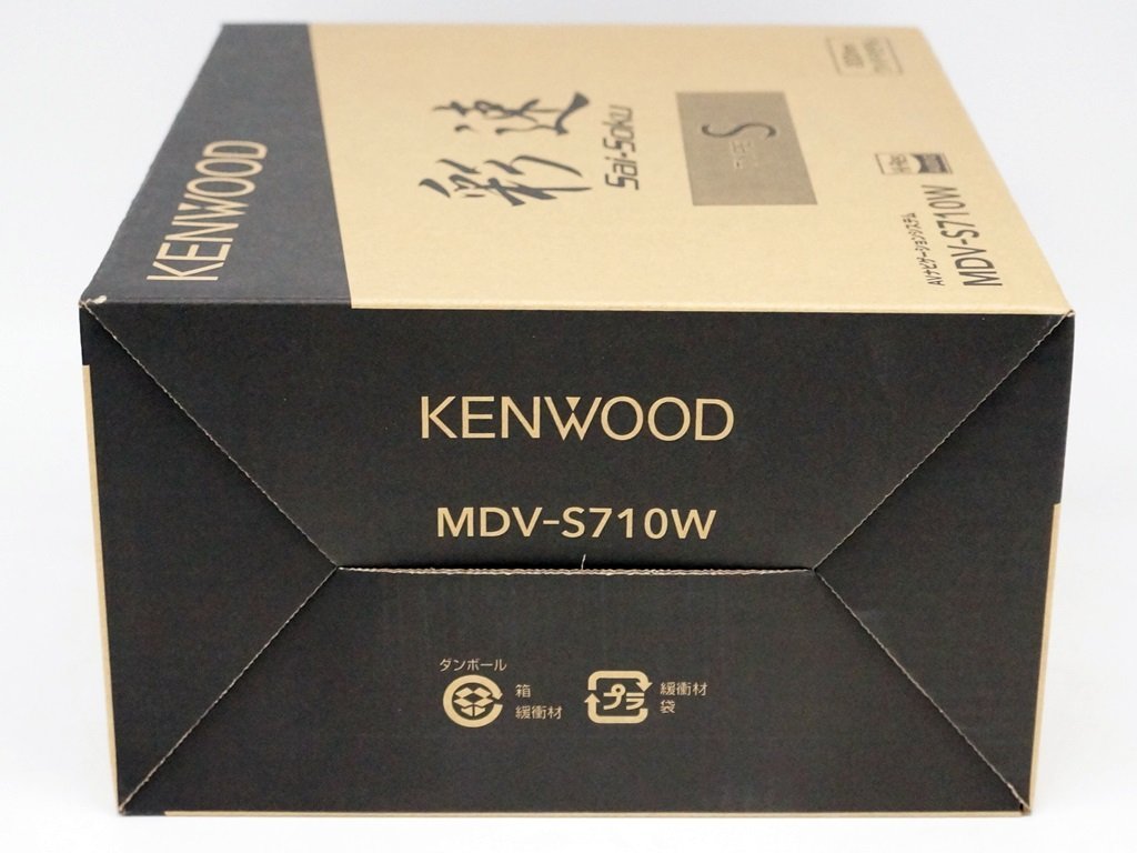 ★1スタ!!【未使用品】Kenwood(ケンウッド) 7V型 彩速 200mmワイドモデル TYPE-S MDV-S710W Bluetooth内蔵 DVD 地デジ m5-33313 m_z_画像6