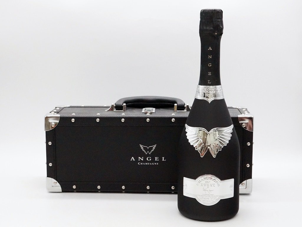 ☆ 1スタ!!【未開栓・箱付き】 ANGEL CHAMPAGNE NV Brut Black ☆ 1スタ!!【未開栓・箱付き】 ANGEL CHAMPAGNE NV Brut Black