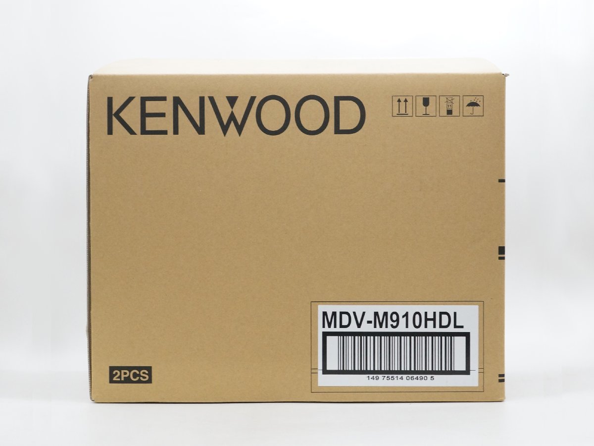 ★1スタ！【未使用品/2台セット】Kenwood ケンウッド MDV-M910HDL 9V型 彩速 カーナビ Mシリーズ 大画面モデル m5-33709 m_e_画像1