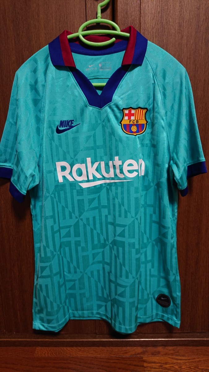 NIKE バルセロナ 19/20(3rd) #10 MESSI メッシ (J/M) レプリカユニフォーム バルサ FC Barcelona_画像2