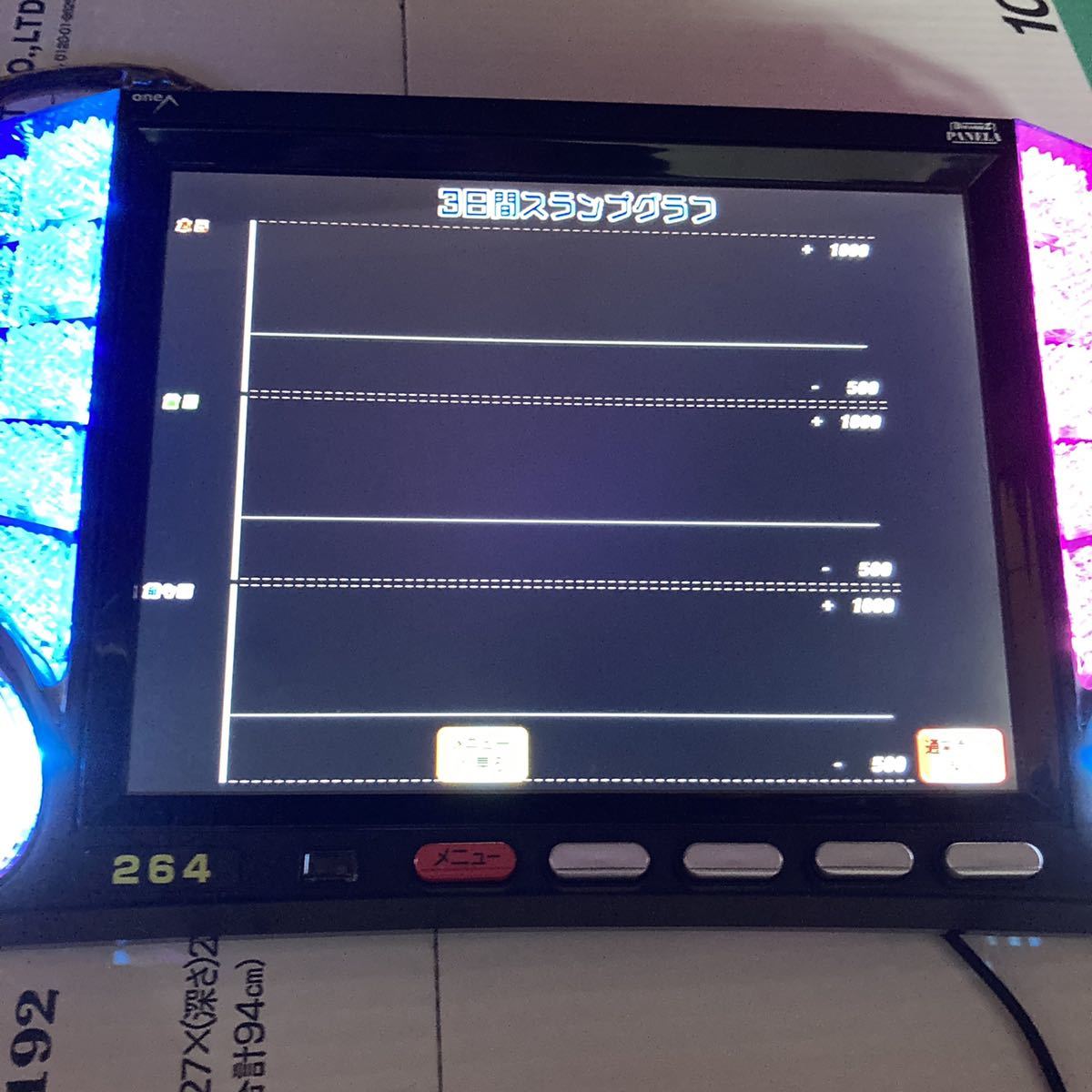 データカウンター ビッグウォーズパネラ スロット用 家庭用電源対応_画像3