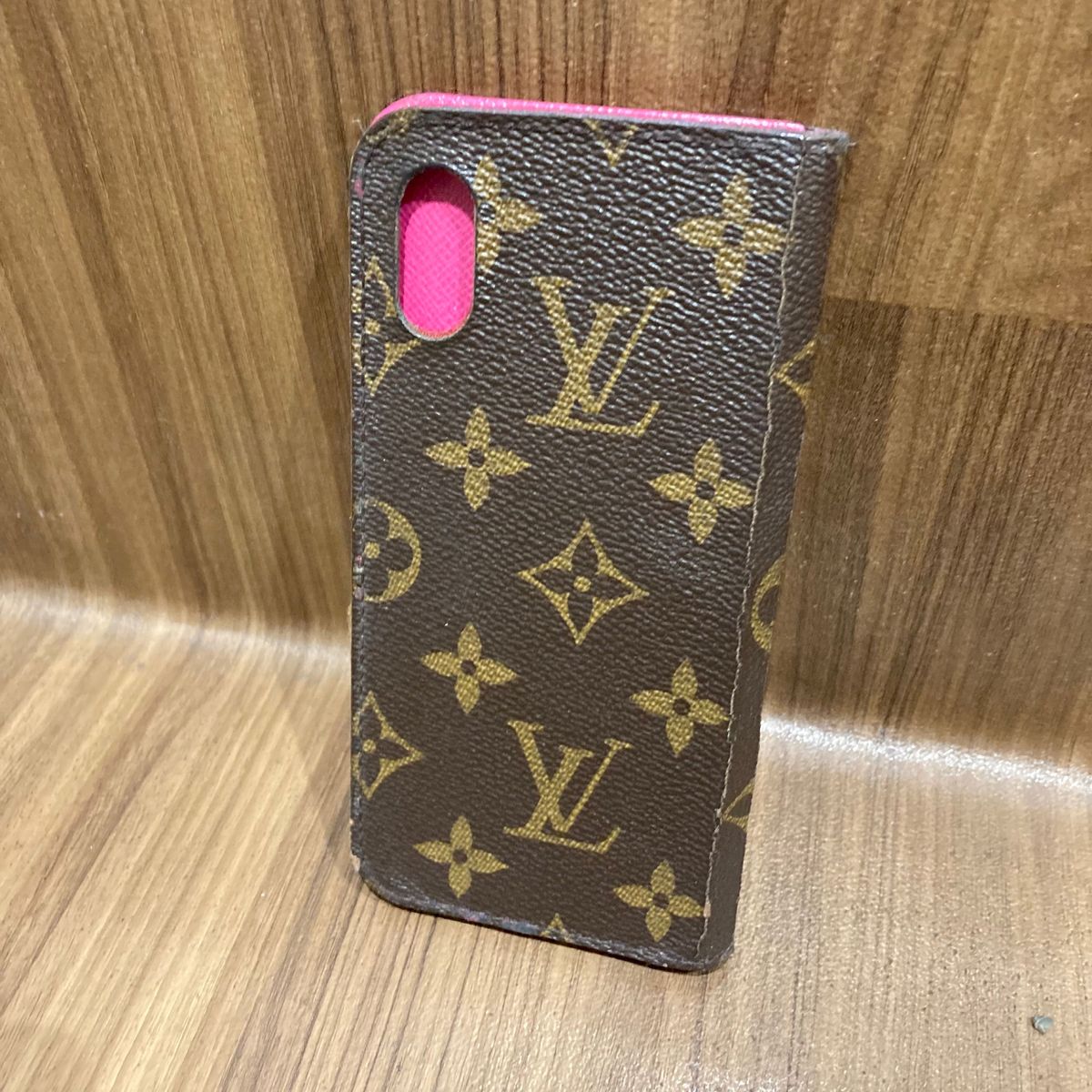 LOUIS VUITTON ルイヴィトン モノグラム フォリオ iPhoneX XS