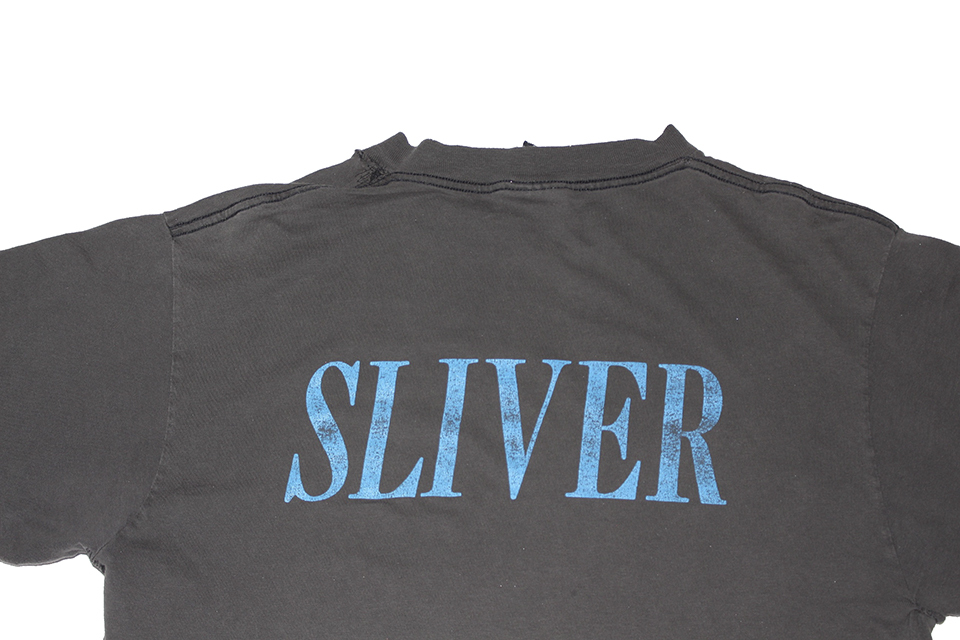 VINTAGE NIRVANA SILVER TEE SIZE L ニルバーナ シルバー Tシャツ_画像7