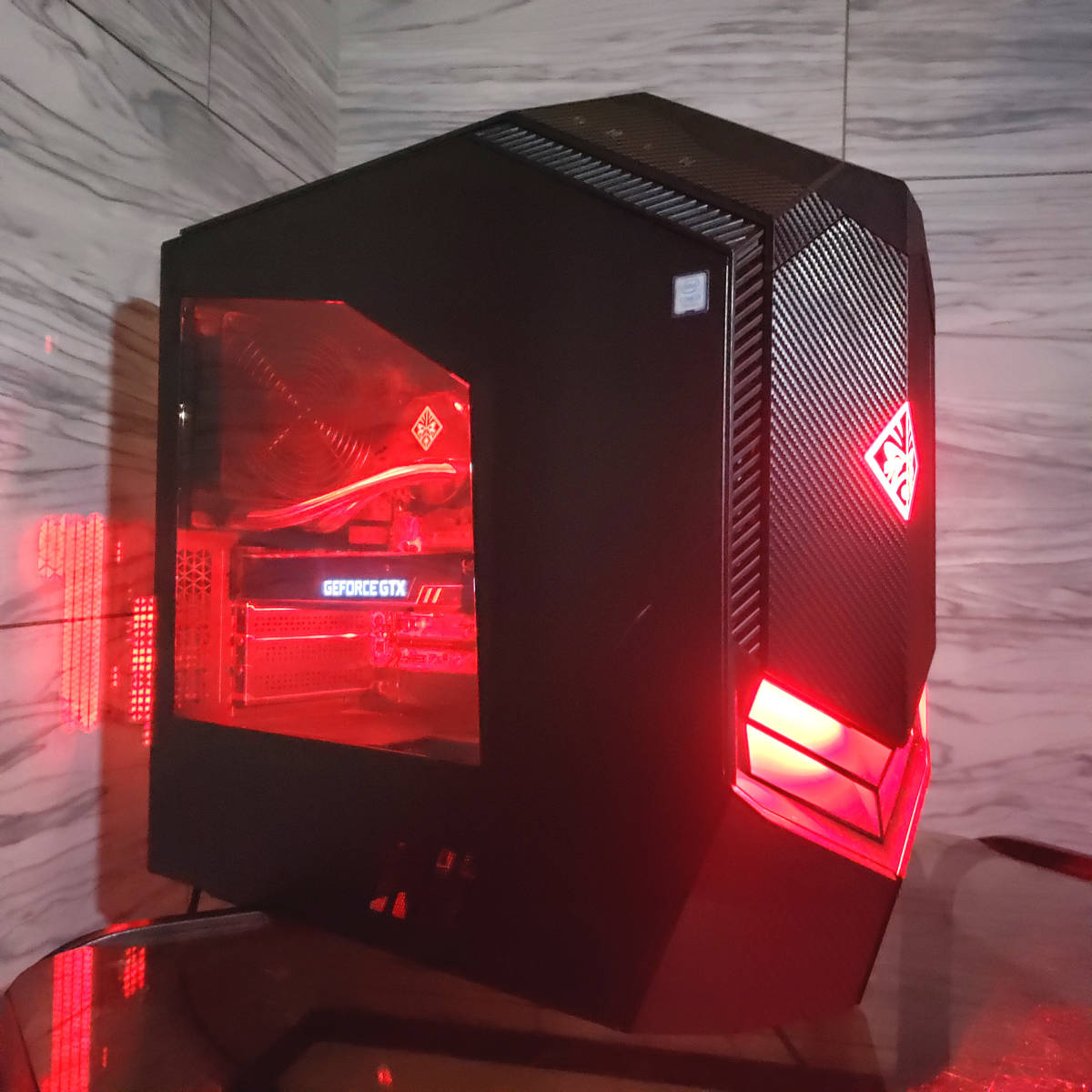 【 メモリ爆盛り ゲーミングPC 】 OMEN Core i7-8700K メモリ:48GB 高速SSD:512GB HDD:2TB グラボ: NVIDIA GeForce GTX 1080 Ti Win11 #852_画像1