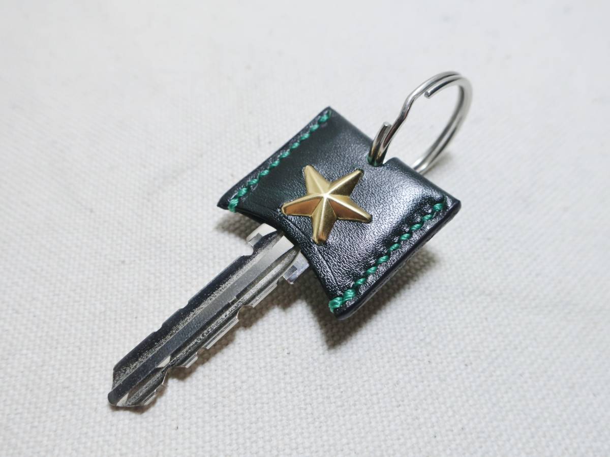  studs key cover rugato- leather key cover key cover leather craft handcraft hand .. leather small articles limited goods new goods unused fire prompt decision 