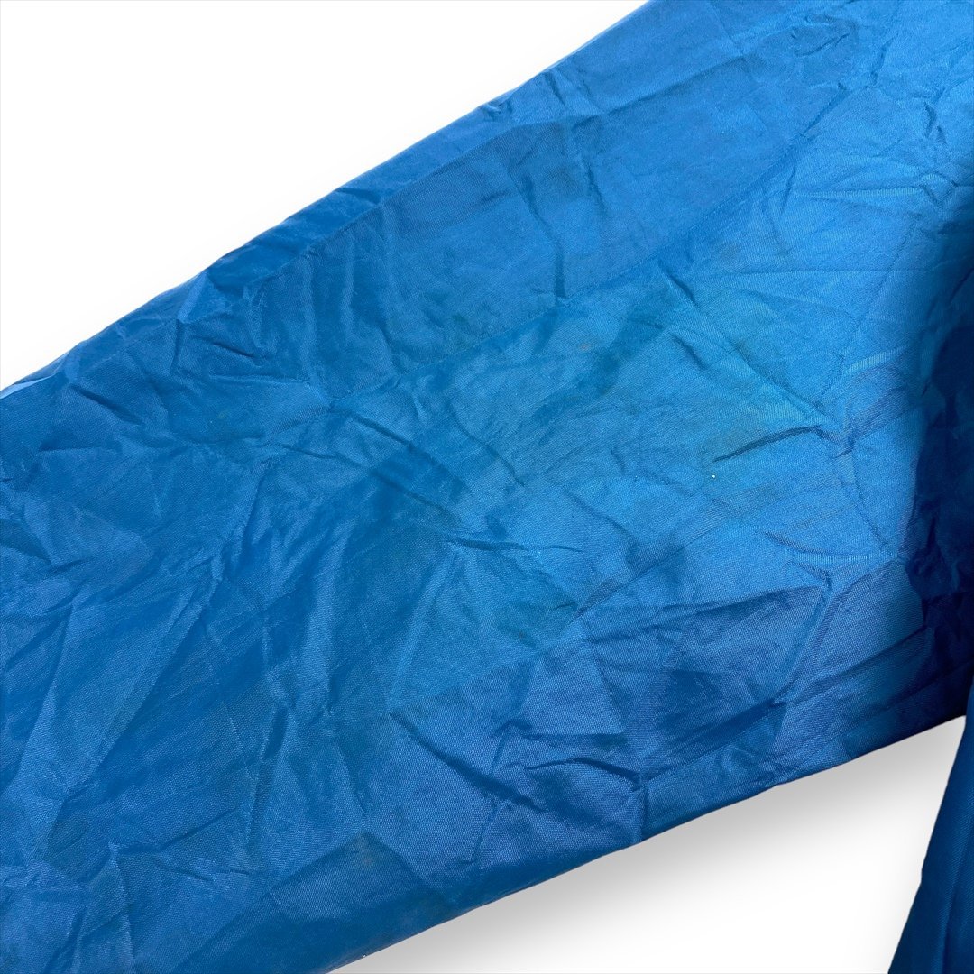 FJALL RAVEN нейлон жакет голубой б/у одежда мужской M Gore-tex полный Zip кнопка-застежка простой двойной Zip 