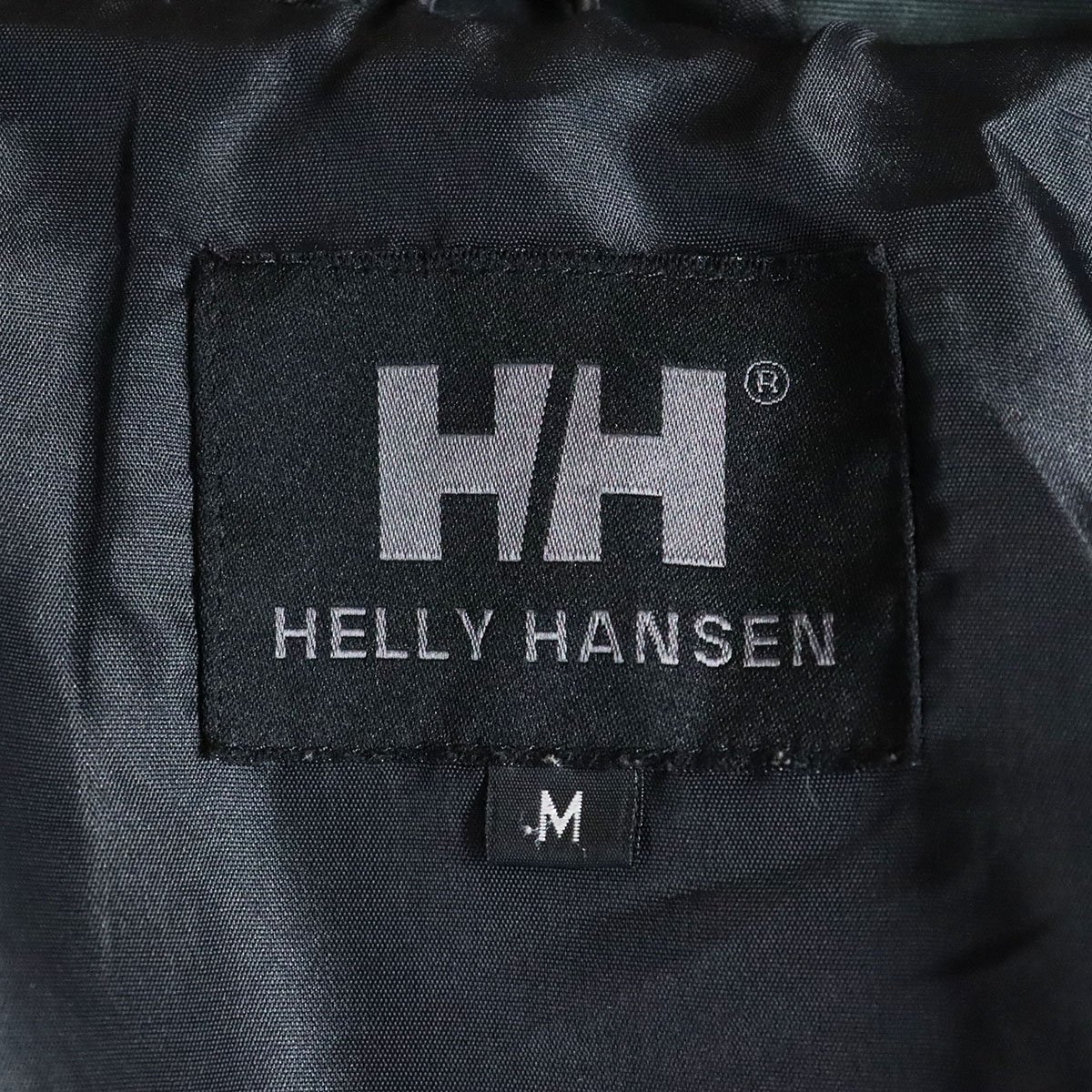 B7S/K6.29-1　HELLY HANSEN　ヘリーハンセン　フレイジャケット　コーデュラ　アウトドア　アウター　メンズ　M　グリーン系　古着_画像5