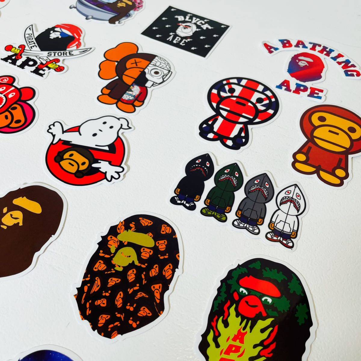 【50枚セット】A BATHING APE（エイプ） ステッカー　_画像3