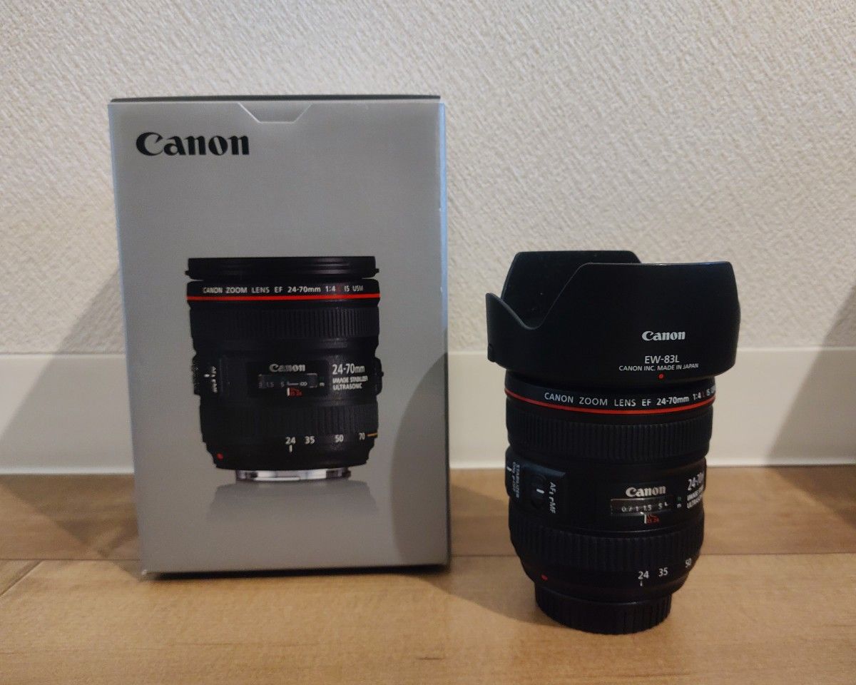 Canon EF 24-70mm F4L IS USM ほぼ未使用品 最終値下げ 近日中に出品取り下げます
