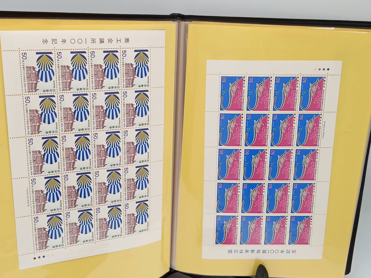 △Y13【未使用】日本切手 シート 大量おまとめ⑱ 総額面34,480円 記念切手 国際児童年/天皇皇后両陛下御訪問米記念 など