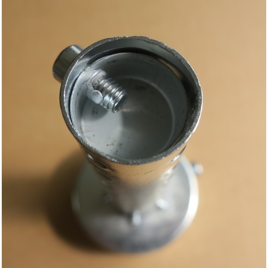 口径60ｍｍ 2本消音マフラー インナー バッフル サイレンサーパイプスチール製 エキゾースト消音_画像5
