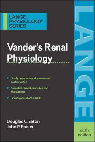 [A01959531]Vander\'s Renal Physiology (LANGE Physiology Series) Eaton, Dougl