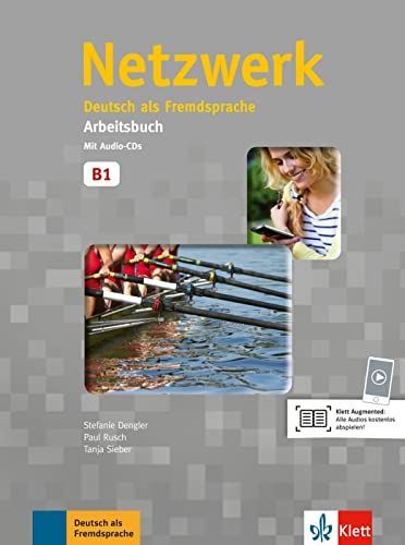 [A11950762]Netzwerk: Arbeitsbuch B1 mit 2 Audio CDs [ бумага задний ] Dengler,Stefa