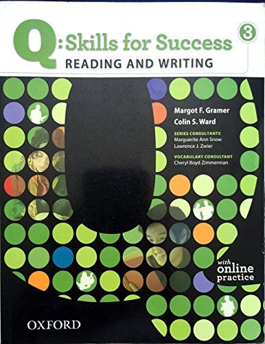 [A01596758]Q: Skills for Success Reading and Writing 3 Gramer， Margot F.; W_画像1