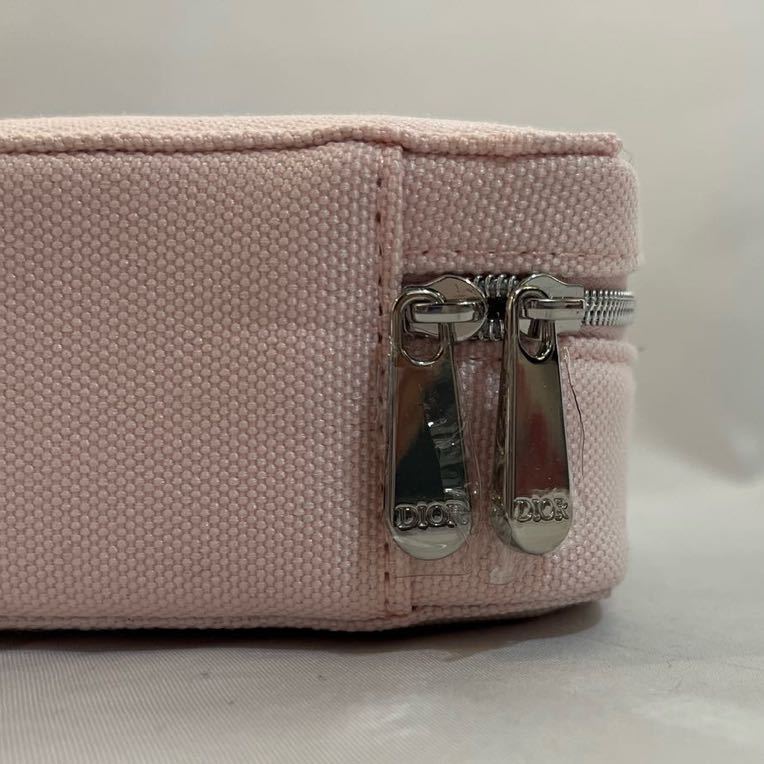 【美品】Christian Dior クリスチャンディオール ポーチ コスメポーチ ピンク 紙袋 ショッパー_画像6