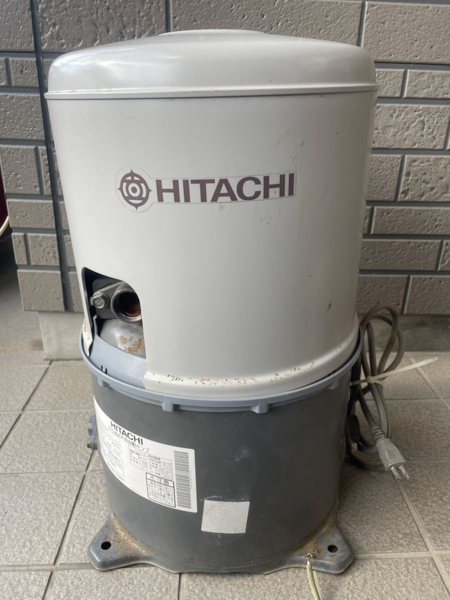 【ジャンク品】HITACHI 日立 浅井戸用自動ポンプ WT-P200J形（引き取り可能です愛知県岡崎市）_画像1