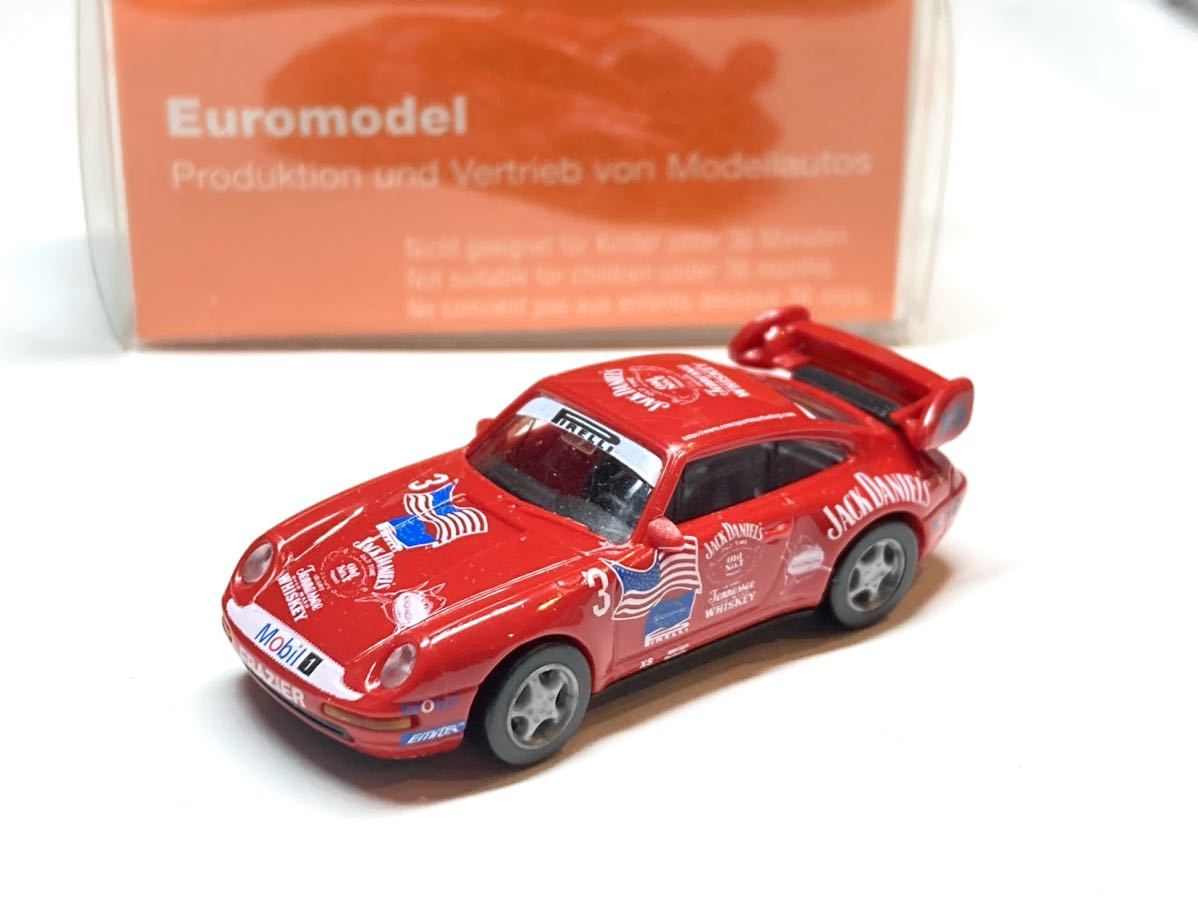 Euromodell Porsche 911 (993) Carrera Cup ポルシェ カレラ カップカー 1/87 レッド_画像1