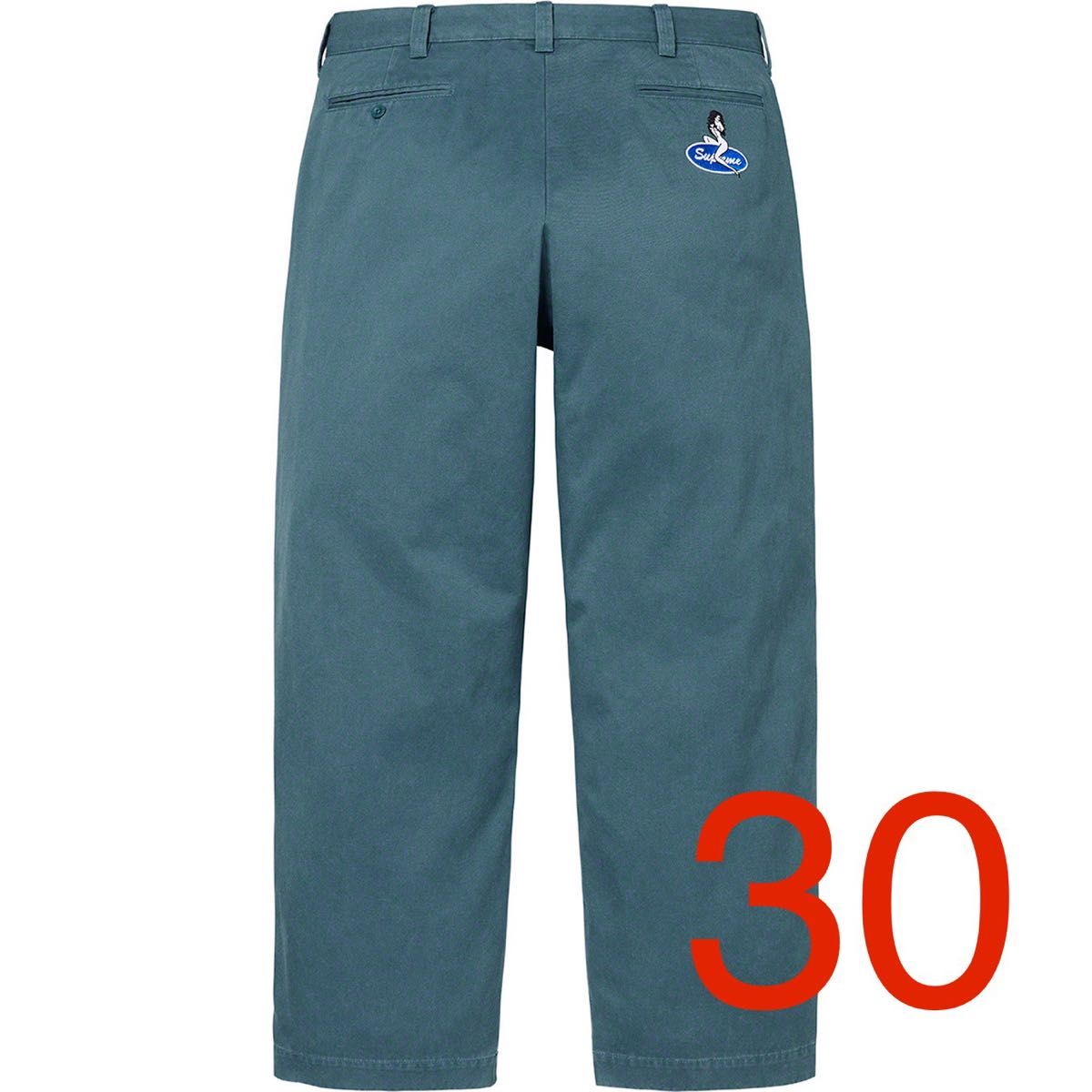 シュプリーム チノパン 30 スレート ワークパンツ supreme chino シュプリーム チノパン 30 スレート ワークパンツ supreme chino