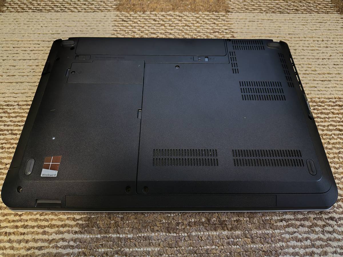Lenovo ThinkPad E440 20C5-S06N00 [Core i5-4200M 2.5GHz/8GB/500GB/Windows10 Home x64 19H2] 中古 初期化済 難有り バッテリー付き_④底板