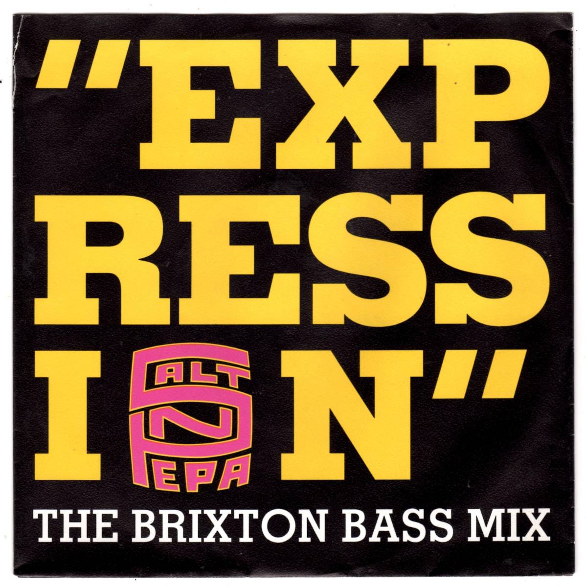 RAP45★Salt-N-Pepa / Expression (Brixton Bass Mix, 1990) / KOCO / MURO / 7インチ / _画像1