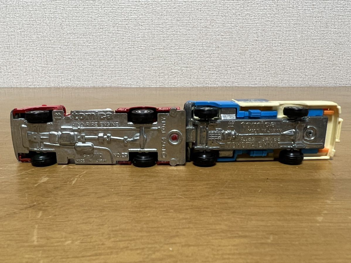 tomica トミカ 黒箱 日野 HINO FIRE ENGINE 29 トヨタ ダイナ JAFレッカー 千44_画像6