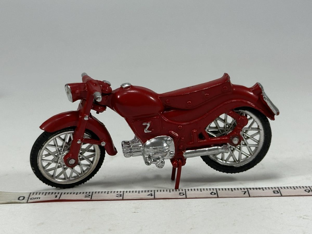 (s352) MIGNON MODEL TORINO ART.n13 MOTO GUZZI ZIGOLO 110cc ミニカー バイク 当時物_画像2